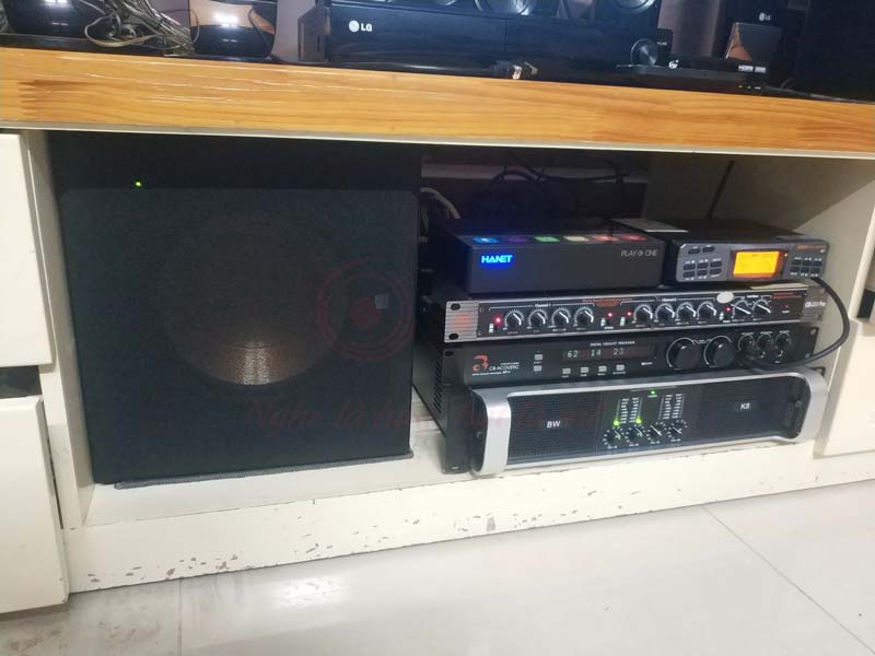 Lắp đặt dàn karaoke gần 22 triệu cho gia đình anh Hùng tại Q4, TP HCM