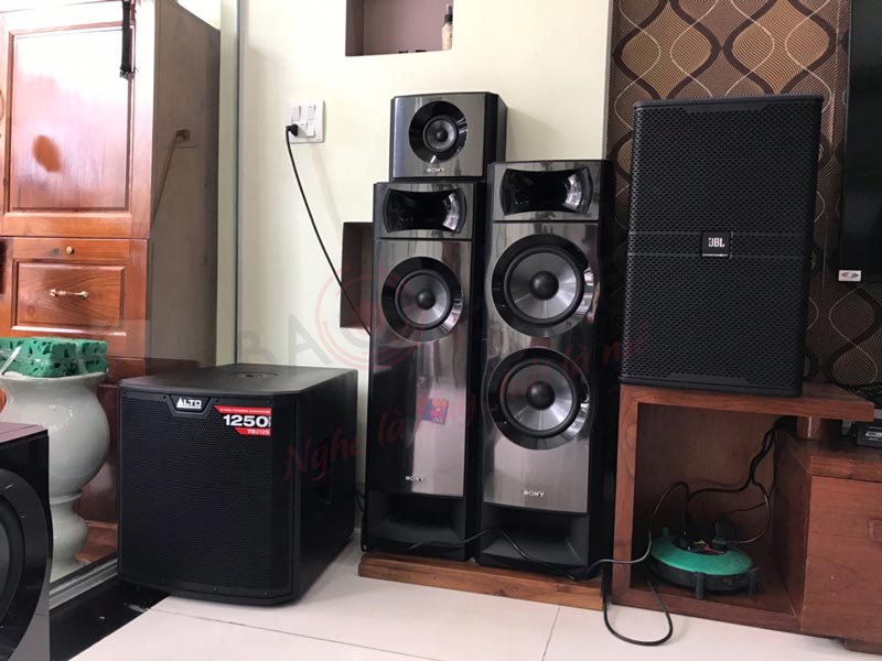 Dàn karaoke gia đình 55 triệu của anh Kiên tại Vĩnh Yên (VP)