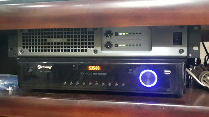 Lắp đặt dàn karaoke hơn 38 triệu cho gia đình anh Toàn - Gò Vấp (TP HCM)