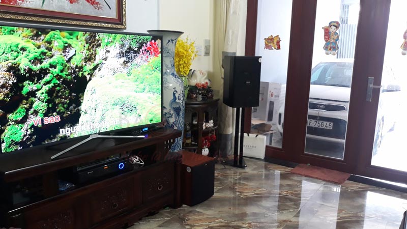 Lắp đặt dàn karaoke hơn 38 triệu cho gia đình anh Toàn - Gò Vấp (TP HCM)