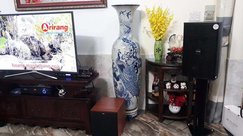 Lắp đặt dàn karaoke hơn 38 triệu cho gia đình anh Toàn - Gò Vấp (TP HCM)
