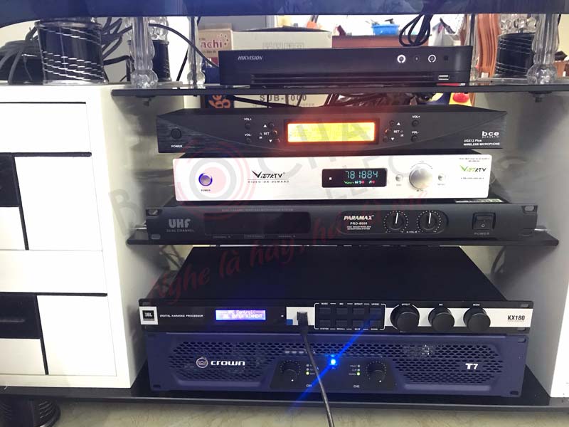 Dàn âm thanh hơn 60 triệu cho gia đình anh Tới