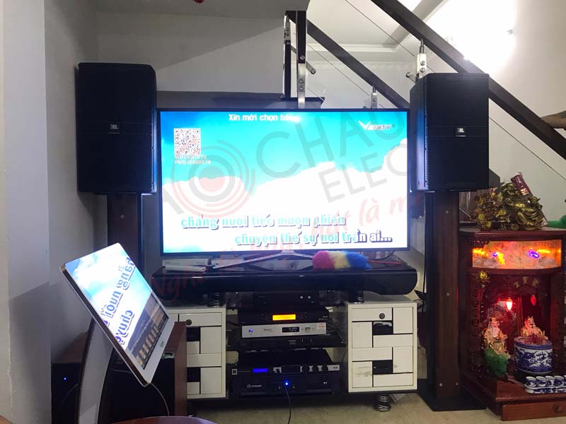 Dàn âm thanh hơn 60 triệu cho gia đình anh Tới