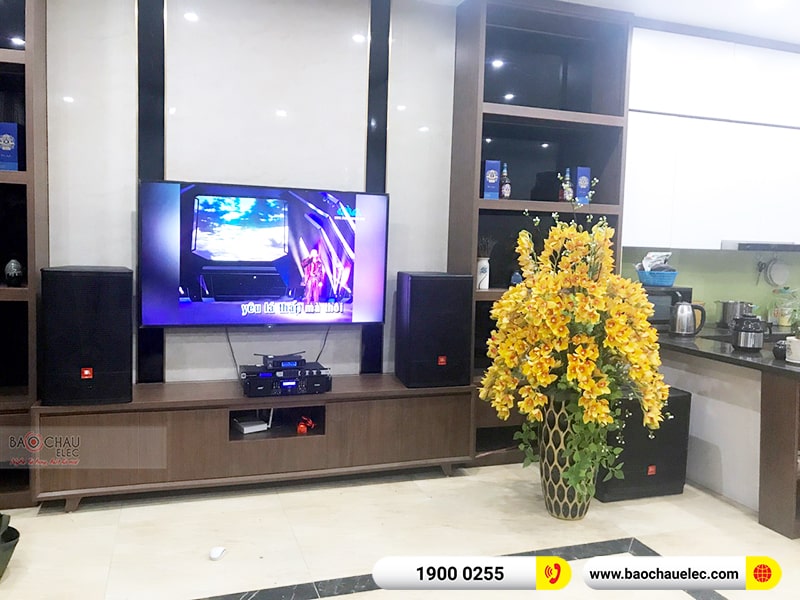 Dàn karaoke của gia đình anh Tuyên