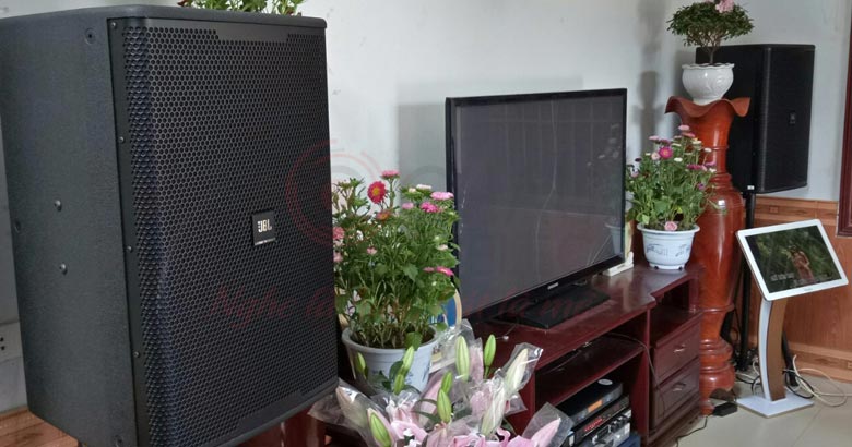 Lắp đặt dàn karaoke gia đình cao cấp cho anh Phong - Diễn Châu (NA)