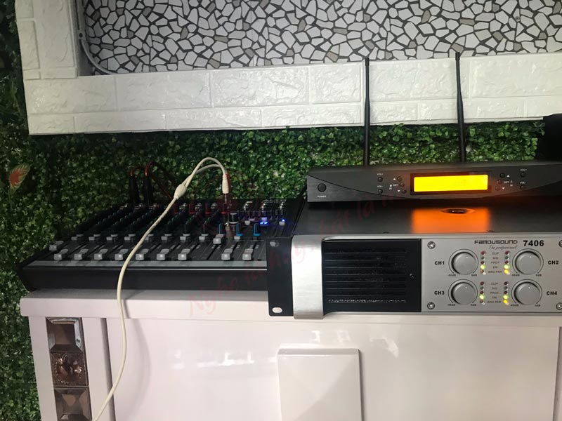 Dàn karaoke gia đình gần 80 triệu của anh Hải tại quận 3 - TPHCM