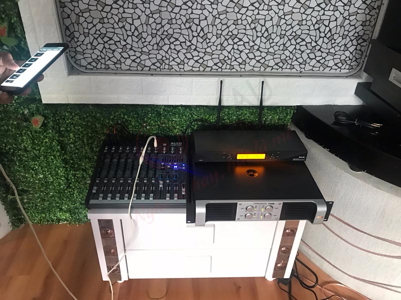 Dàn karaoke gia đình gần 80 triệu của anh Hải tại quận 3 - TPHCM