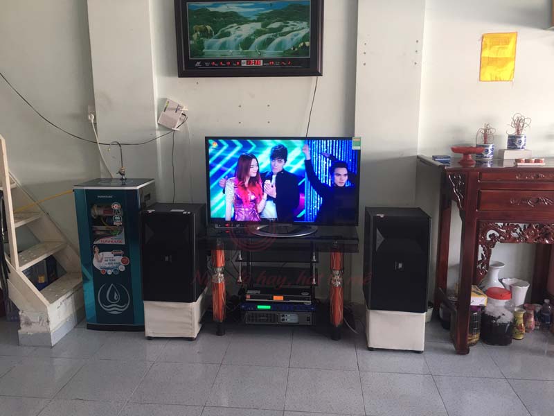 Lắp đặt dàn karaoke hơn 26 triệu cho gia đình anh Chuyên tại Bến Cát (BD)