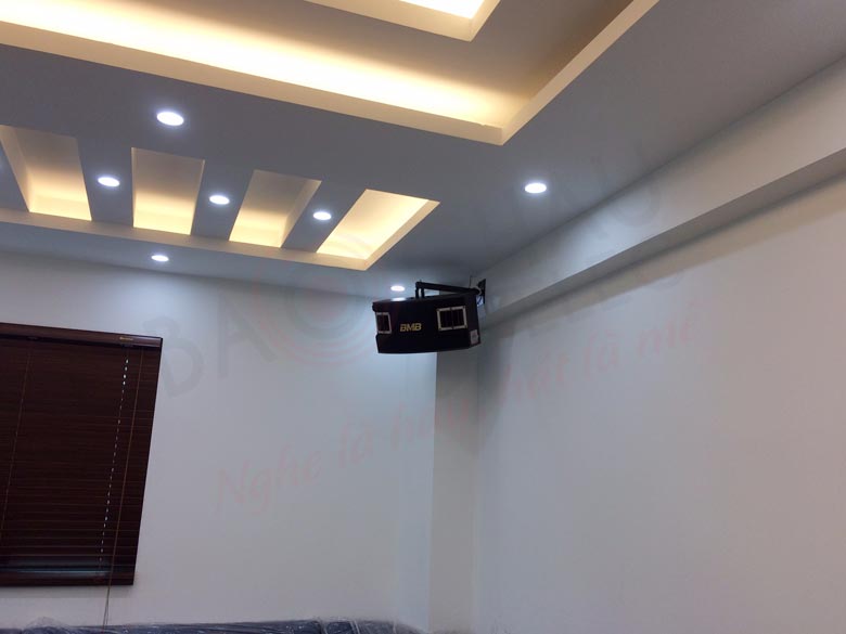 Lắp đặt dàn karaoke cao cấp cho gia đình anh Sơn tại Đông Dư - Đông Anh - HN