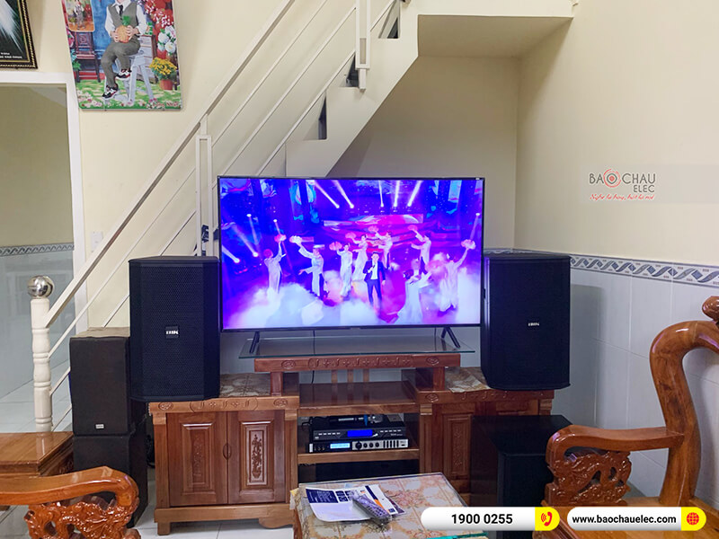 Lắp đặt dàn karaoke cho gia đình anh Toản tại Bình Dương
