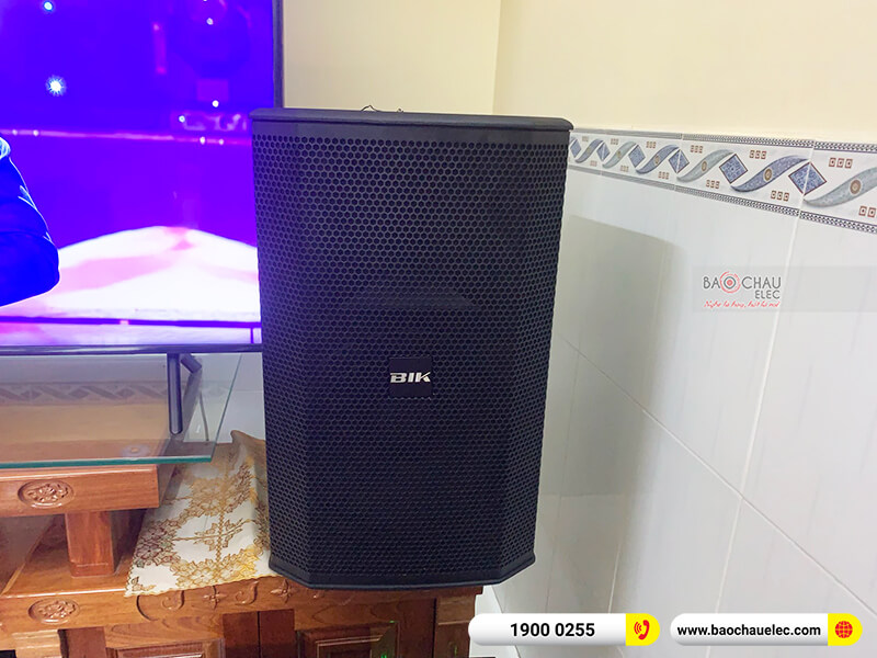 Lắp đặt dàn karaoke cho gia đình anh Toản tại Bình Dương