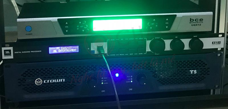 Lắp đặt dàn karaoke 35 triệu cho gia đình chị Hường - Mai Lâm (Đông Anh -HN)