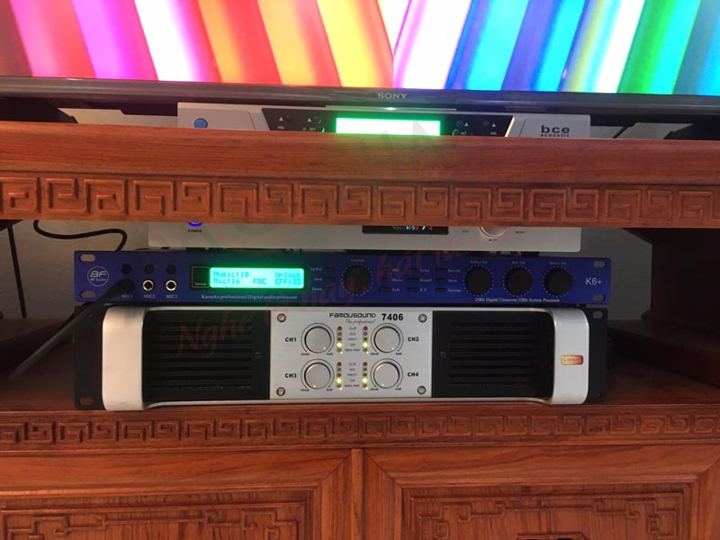 Dàn karaoke gia đình 65 triệu của chị Hương tại Hải Dương