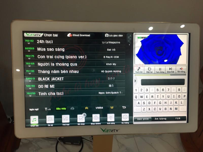 Dàn karaoke gia đình 65 triệu của chị Hương tại Hải Dương