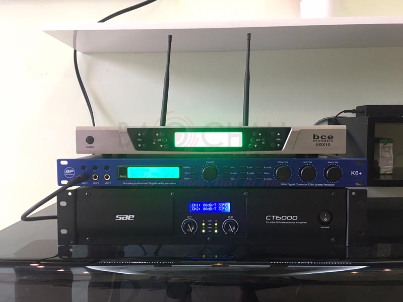 Hình ảnh lắp đặt, chuyển giao bộ dàn âm thanh gia đình hơn 26 triệu cho gia đình chị Thêu ở Hải Phòng