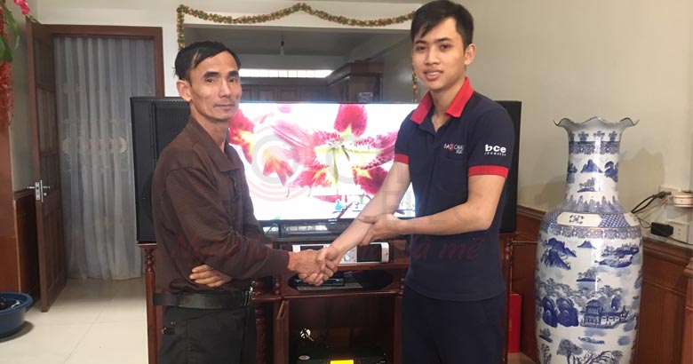 Lắp đặt dàn karaoke chất lượng cao cho chú Khương tại Yên Lạc (VP)