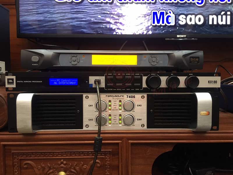 Dàn karaoke hơn 100 triệu của cô Diệp tại Ngô Quyền (HP)