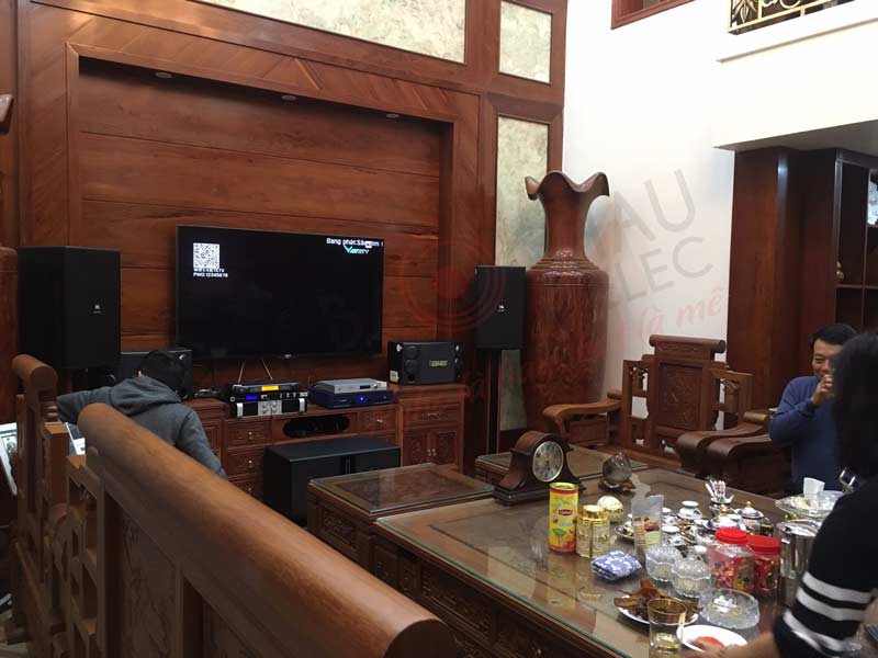 Dàn karaoke hơn 100 triệu của cô Diệp tại Ngô Quyền (HP)
