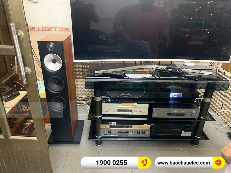 Dàn nghe nhạc của gia đình anh Thái