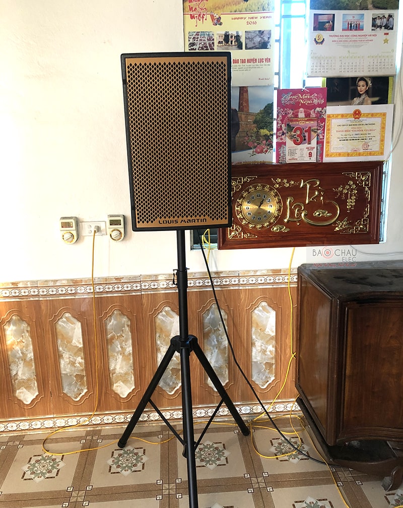 Cấu tạo gồm1 củ bass 30cm và 1 củ treble 3.6cm cho ra 2 dải tiếng tách bạch, hoạt động ở mức công suất 450/ 800W giúp tái tạo âm thanh sống động, mạnh mẽ