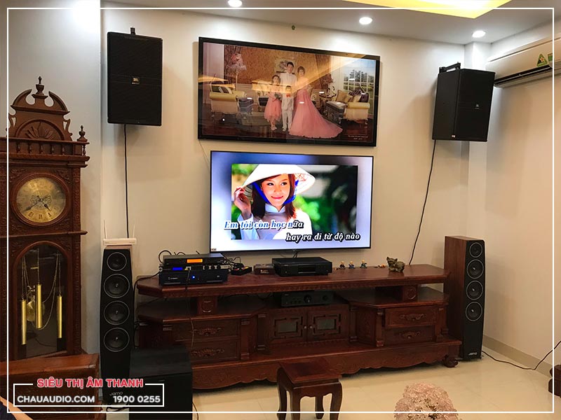 Lắp đặt dàn karaoke hơn 60 triệu cho gia đình chị Thu tại Hà Đông, Hà Nội