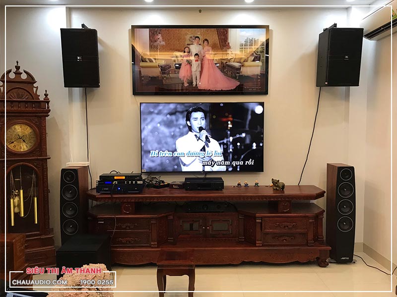 Lắp đặt dàn karaoke hơn 60 triệu cho gia đình chị Thu tại Hà Đông, Hà Nội
