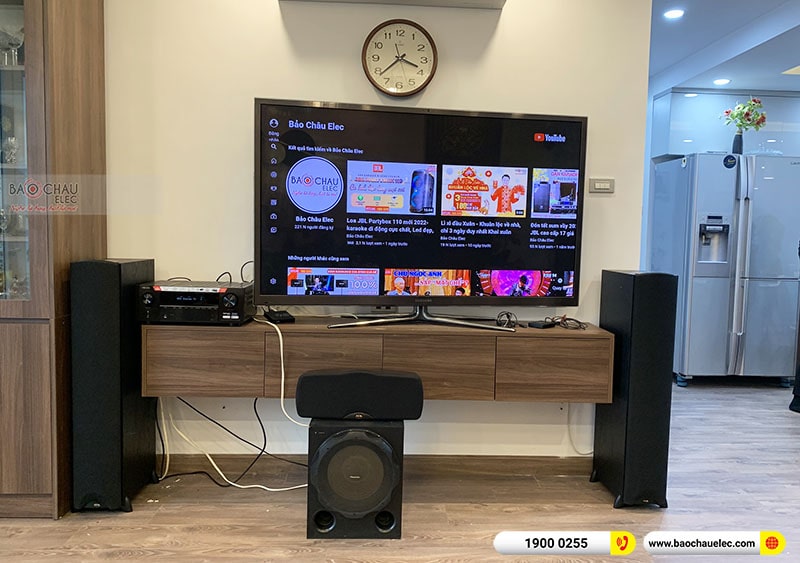 Dàn âm thanh 5.1 nghe nhạc, xem phim của gia đình chú Phú