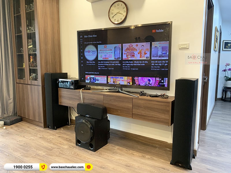 Dàn âm thanh 5.1 nghe nhạc, xem phim của gia đình chú Phú