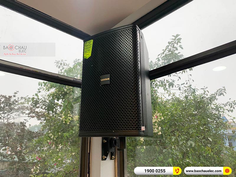 Dàn karaoke của gia đình anh Đoàn