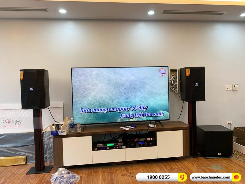 Dàn karaoke của gia đình anh Đoàn