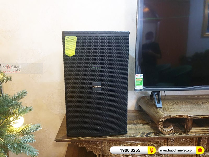 Dàn karaoke của gia đình anh Hoàng