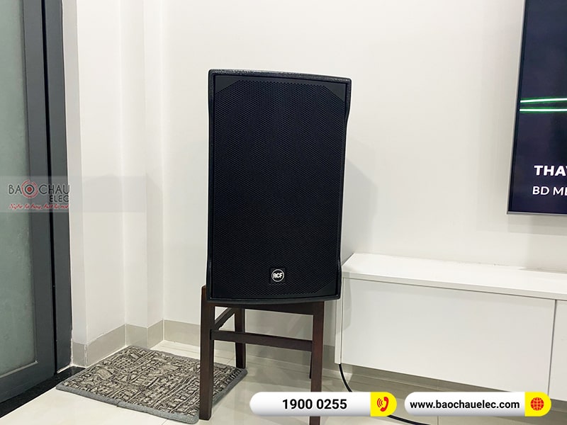 Dàn karaoke của gia đình anh Hùng