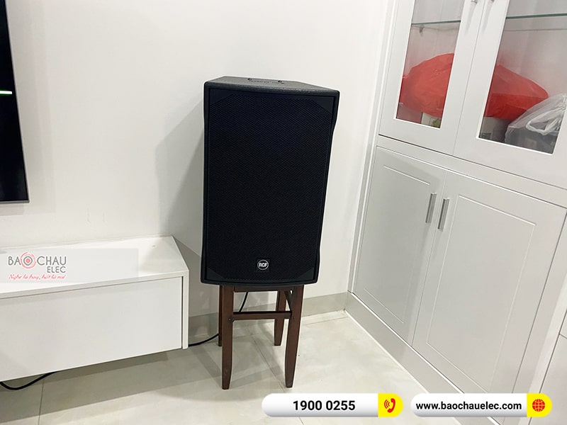 Dàn karaoke của gia đình anh Hùng