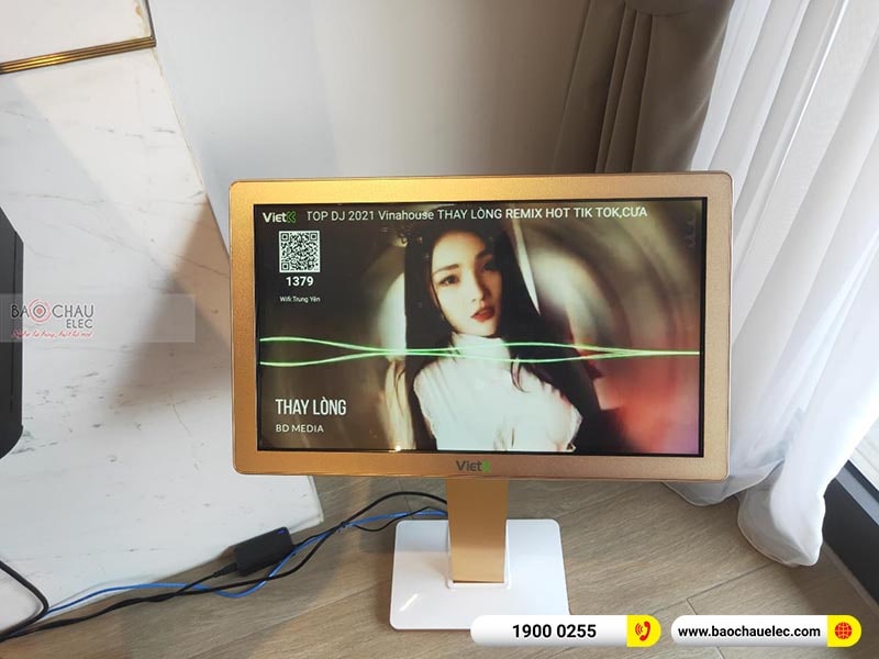 Dàn karaoke của gia đình anh Nghị