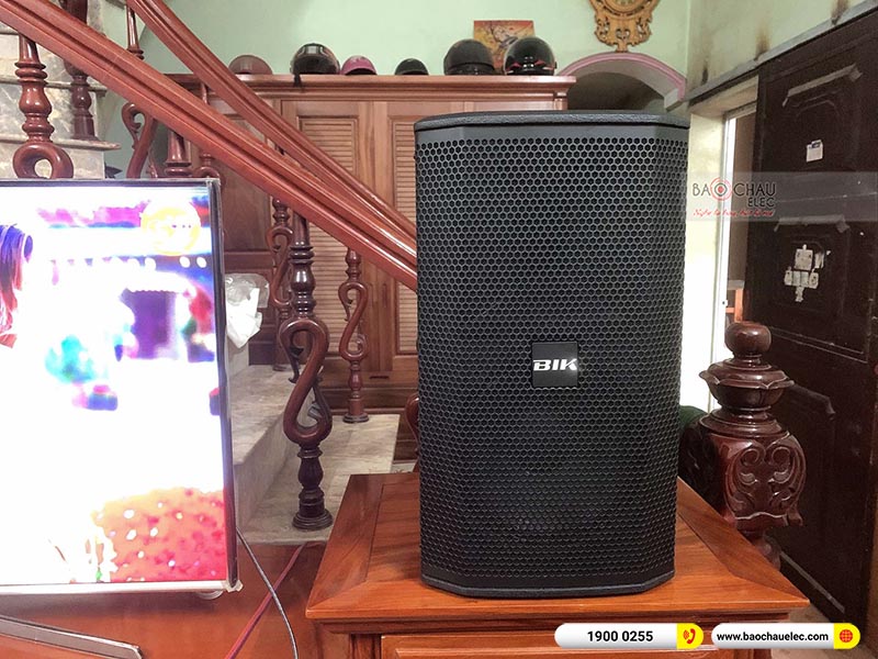 Dàn karaoke của gia đình anh Thoan