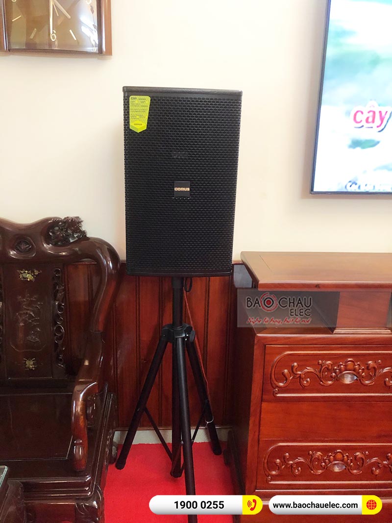 Dàn karaoke của gia đình anh Tuyến