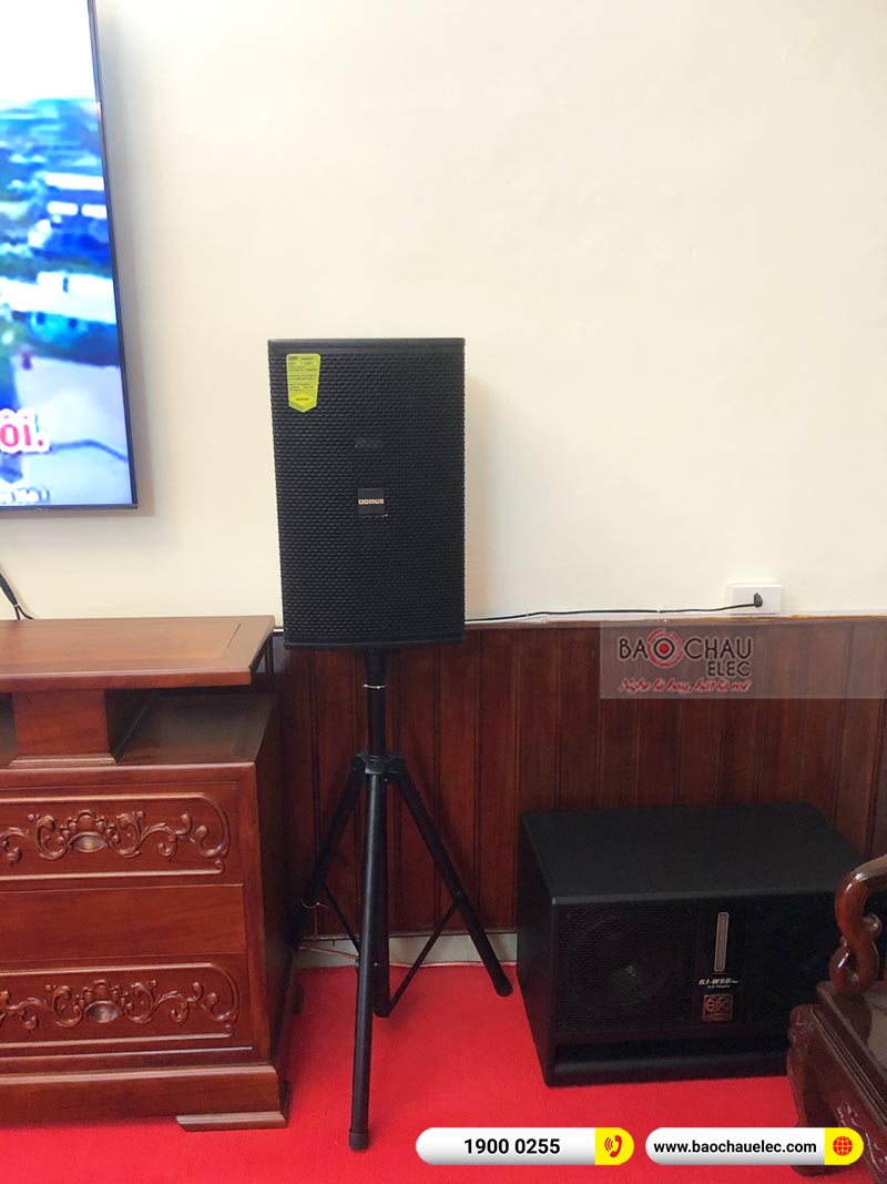 Dàn karaoke của gia đình anh Tuyến