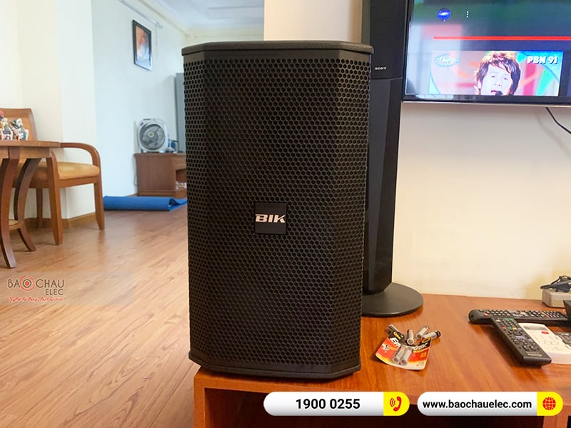 Dàn karaoke của gia đình chú Quảng