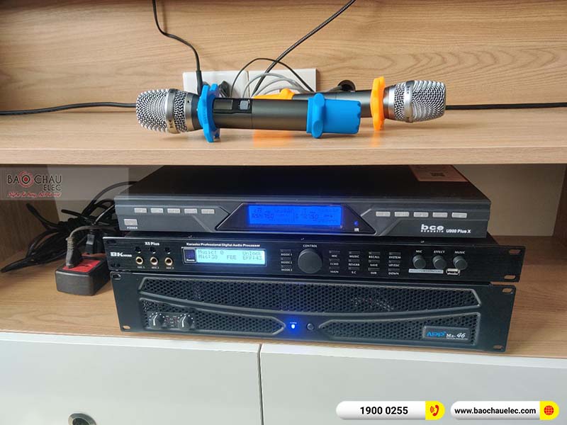 Dàn nghe nhạc của gia đình anh Cường