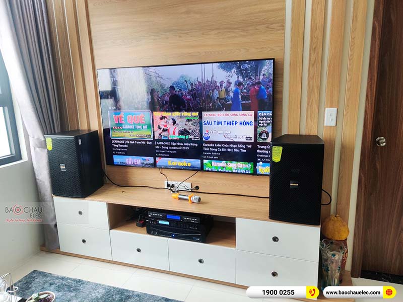 Dàn nghe nhạc của gia đình anh Cường