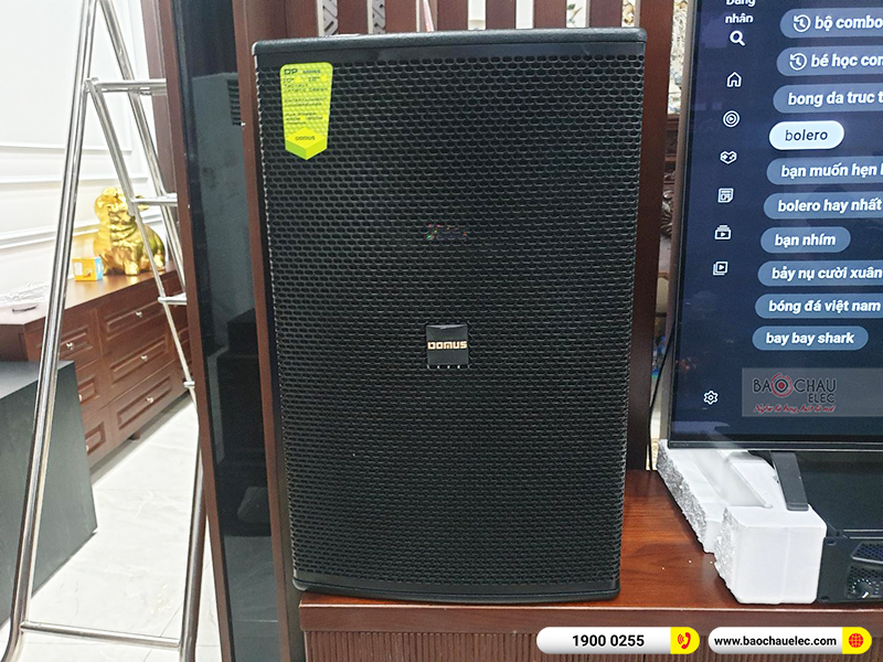 Dàn karaoke của gia đình anh Cửu