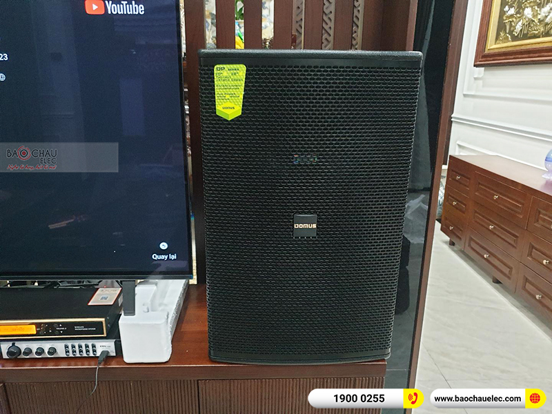 Dàn karaoke của gia đình anh Cửu