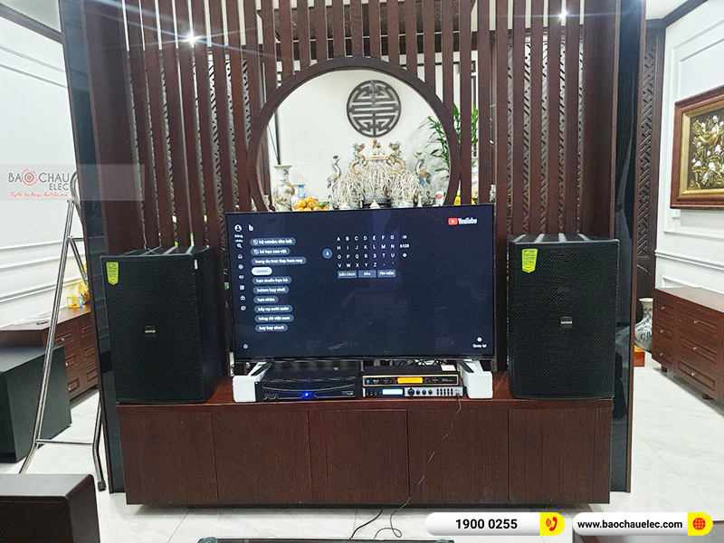 Dàn karaoke của gia đình anh Cửu