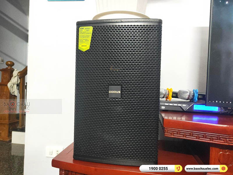 Dàn karaoke của gia đình anh Đoàn