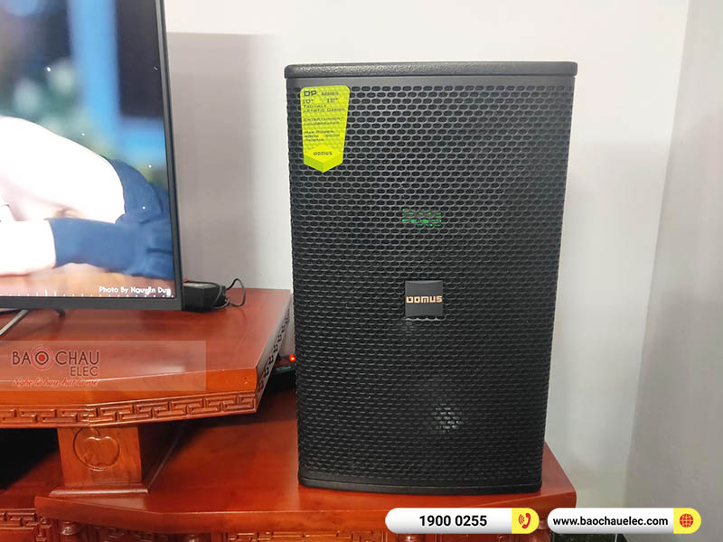 Dàn karaoke của gia đình anh Đoàn