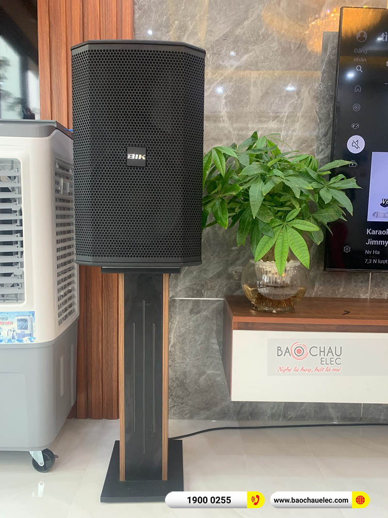 Dàn karaoke của gia đình anh Giang