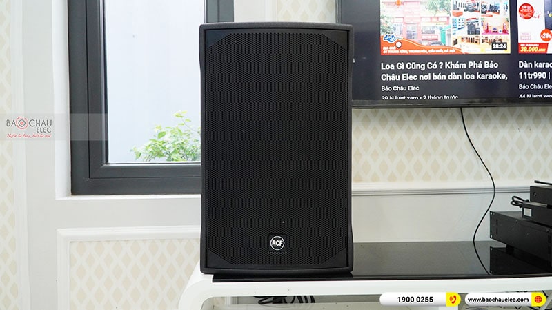 Dàn karaoke của gia đình anh Khoa