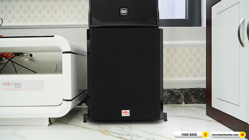 Dàn karaoke của gia đình anh Khoa