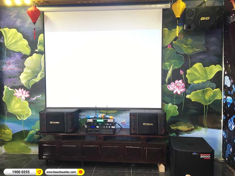 Dàn nghe nhạc của gia đình anh Nguyên