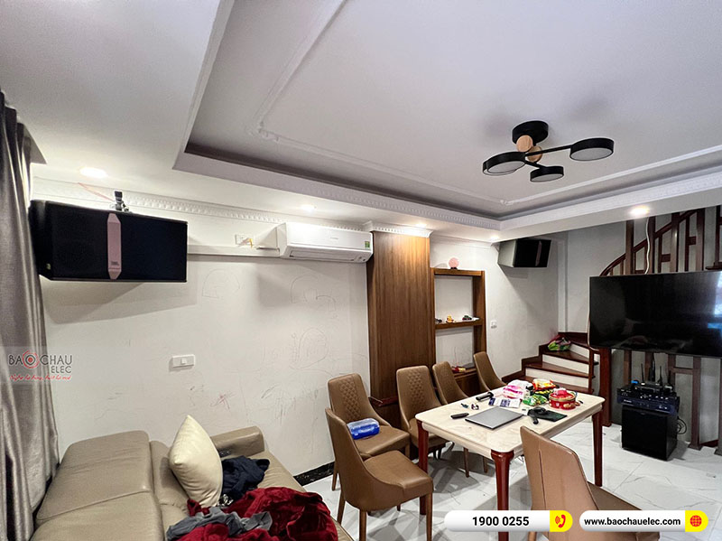 Dàn karaoke của gia đình anh Quyết